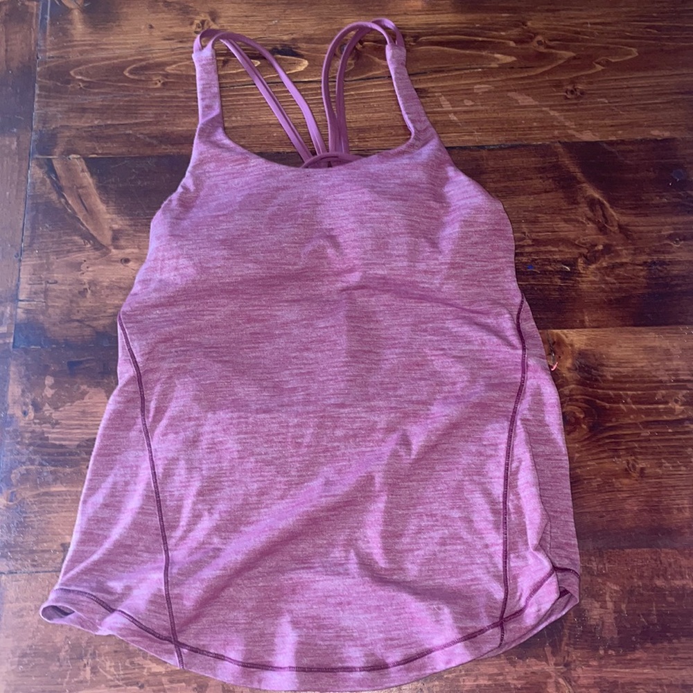 Lululemon tank top, size 2, purple.